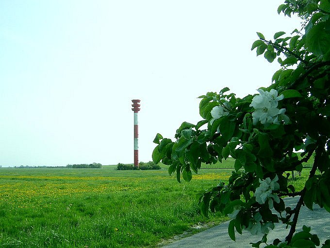 Leuchtturm Richtung Tossens